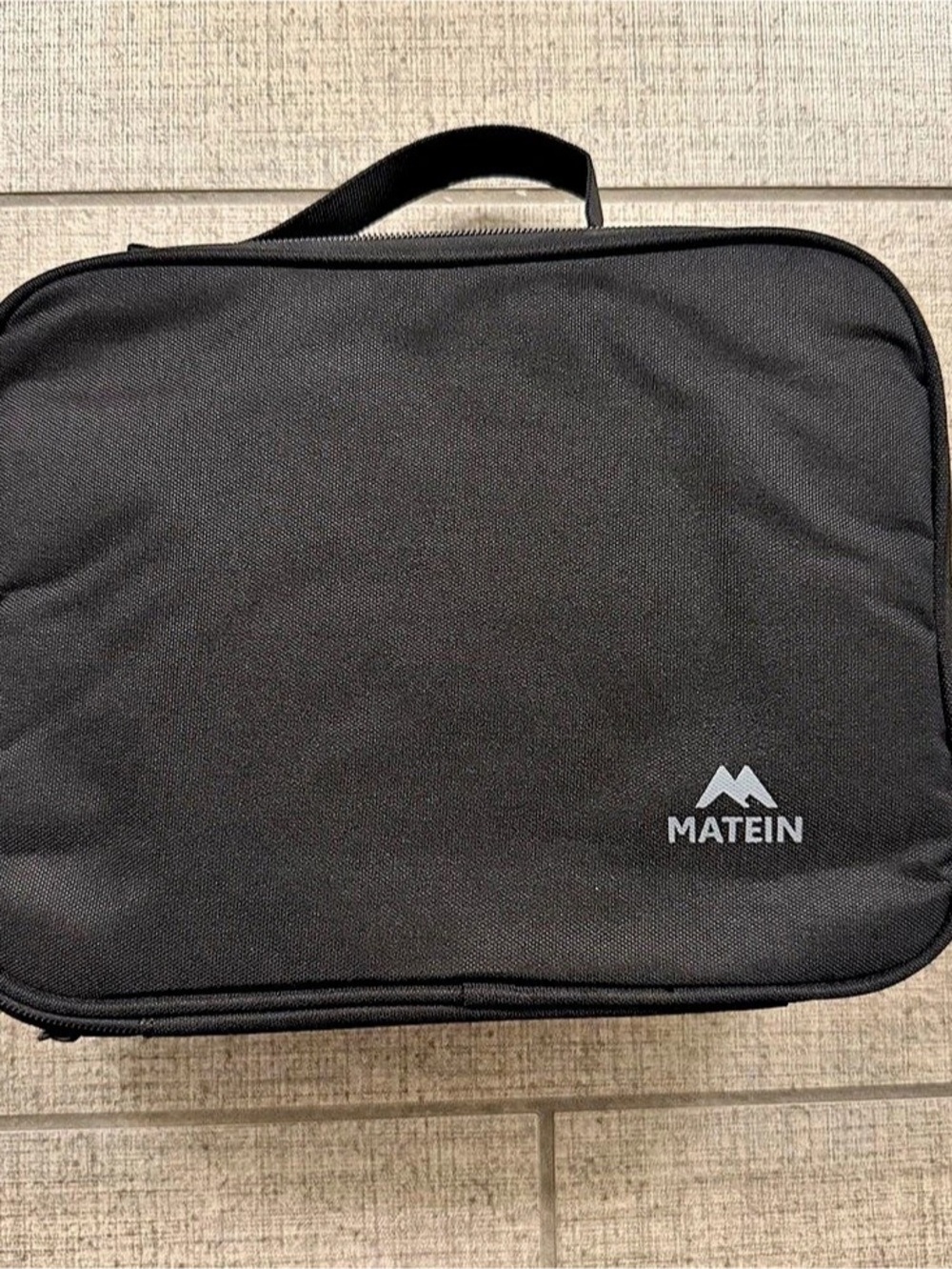 Matein Black Electronics Organizer Travel Cable Case